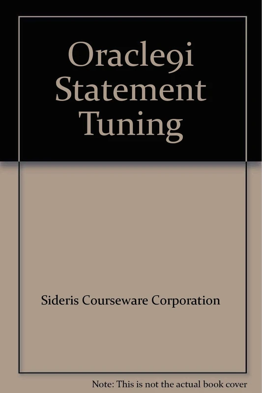 Oracle9i Statement Tuning