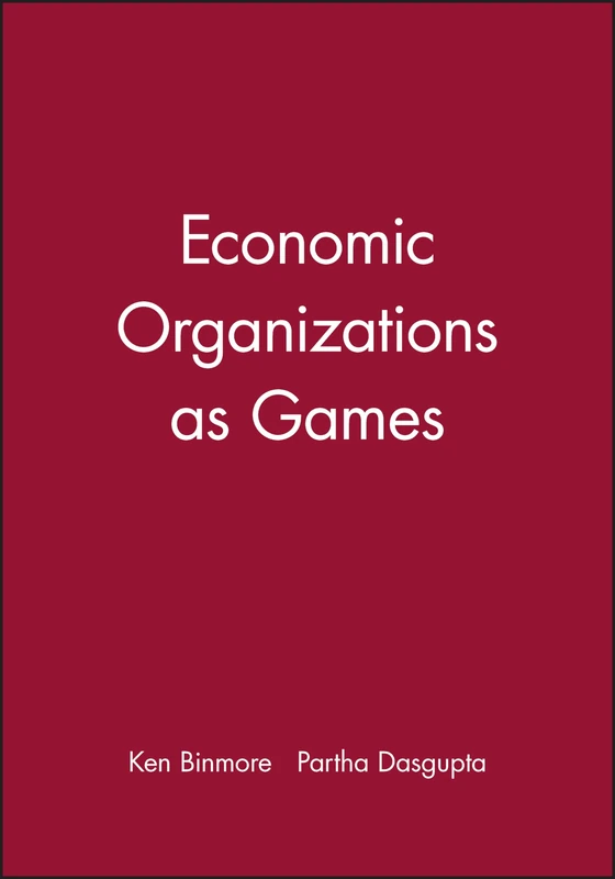 Economic Organizations as Games