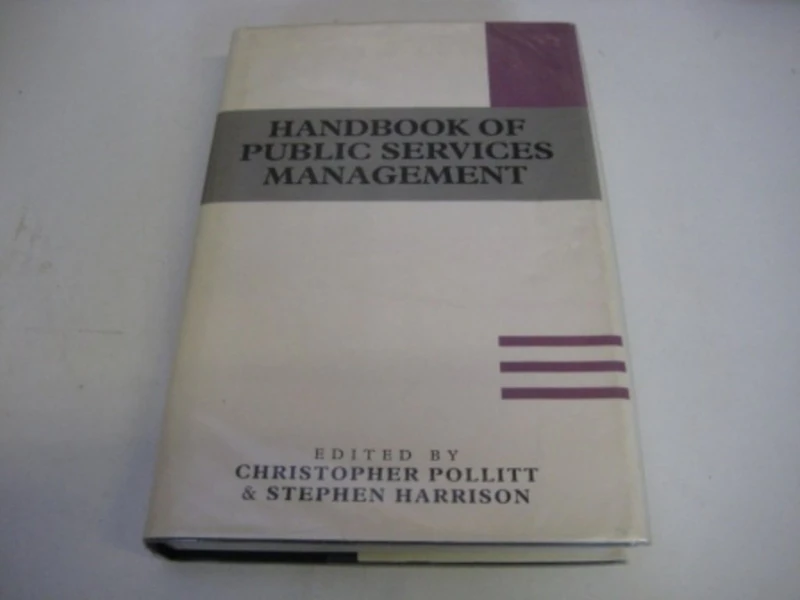 Handbook of Public Services Management