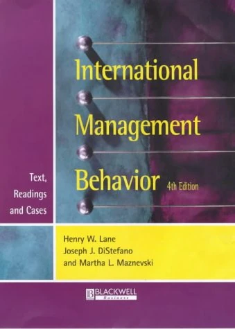 International Management Behavior: Text, Readings and Cases