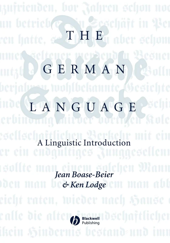 German Language Linguistic P: A Linguistic Introduction - Image 1