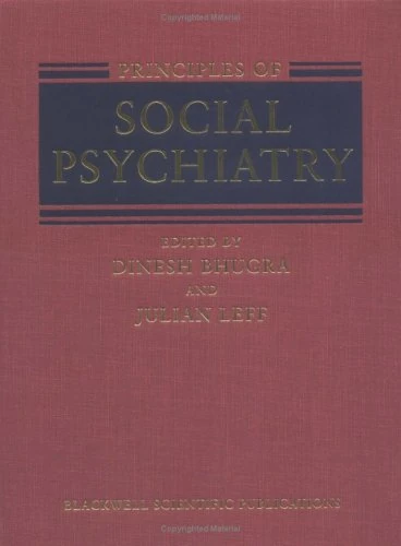 Principles of Social Psychiatry