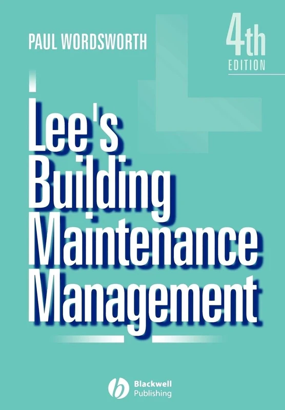 Lees Building Maintenance Management 4e