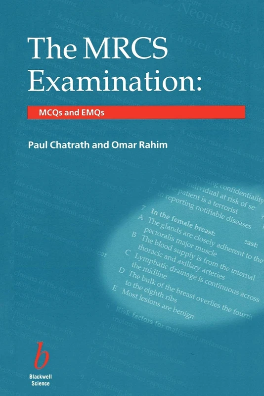 MRCS Examination: MCQs and EMQs
