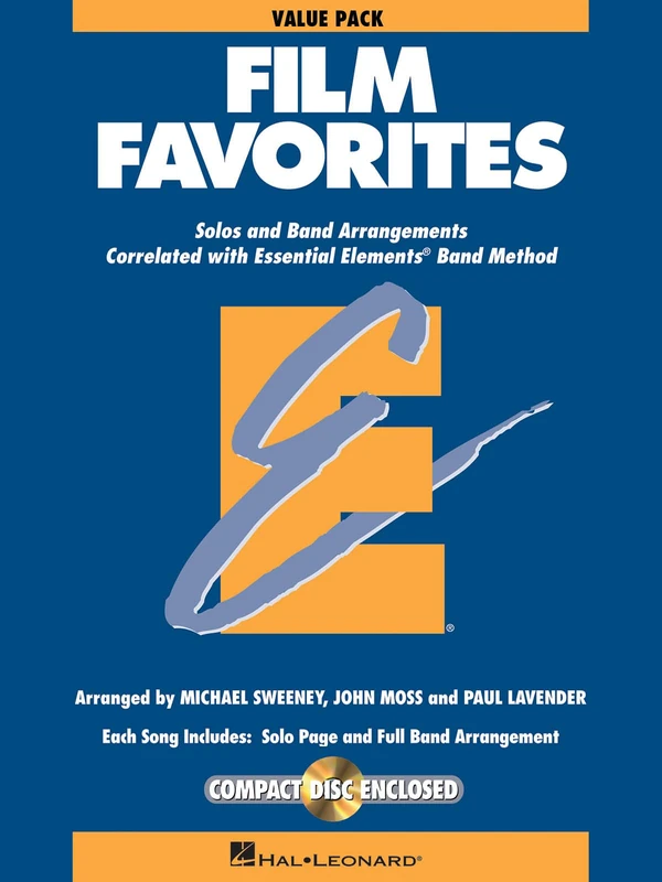 Film Favorites - Value Pak. Concert Band. Set and CD: Value Pack (37 Part Books with Conductor Score and CD)