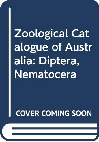 CSIRO Publishing Zoological Catalogue of Australia Diptera
