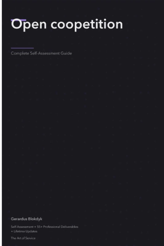 Open coopetition Third Edition