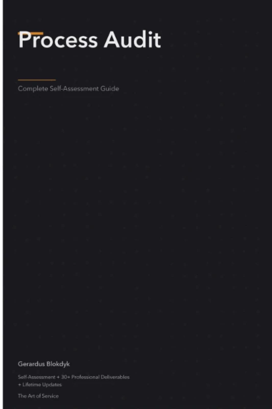 Process Audit Third Edition