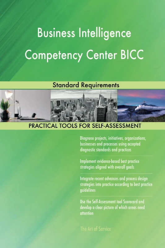 Business Intelligence Competency Center BICC Standard Requirements