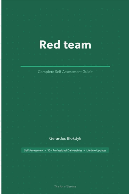 Red team The Ultimate Step-By-Step Guide