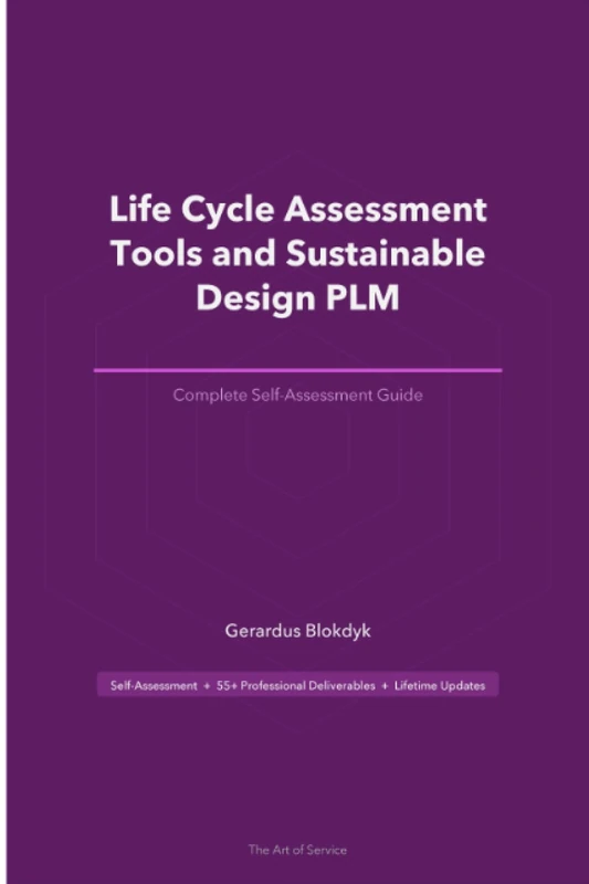 Life Cycle Assessment Tools and Sustainable Design PLM Third Edition