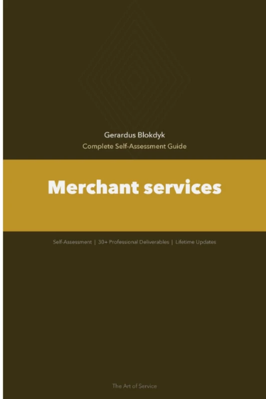 Merchant services Standard Requirements