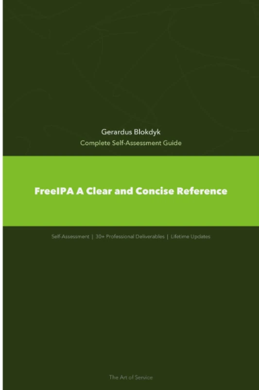 FreeIPA A Clear and Concise Reference