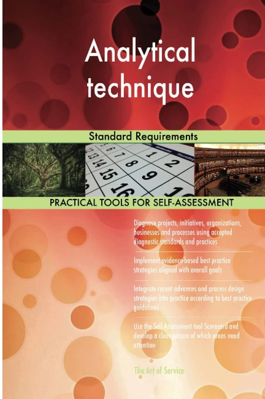 Analytical technique Standard Requirements