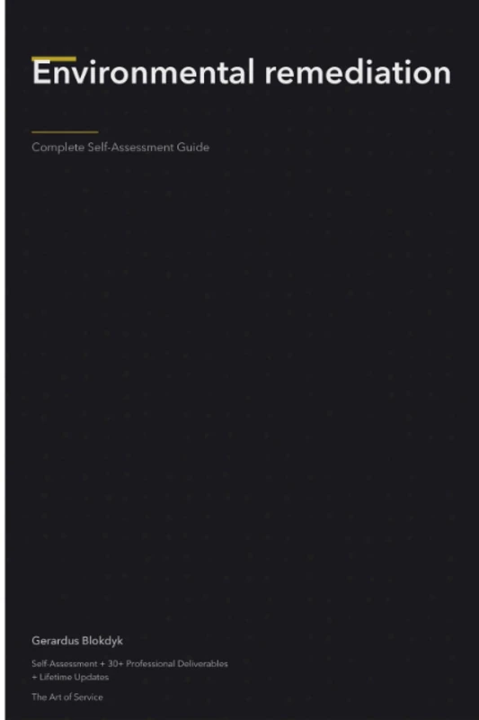 Environmental remediation Third Edition