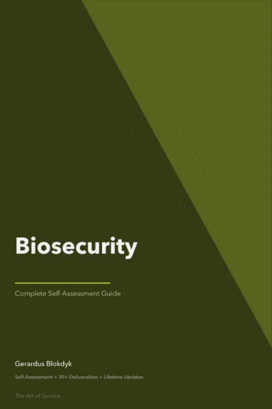 Biosecurity Third Edition