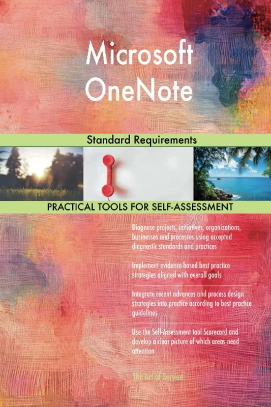 Microsoft OneNote Standard Requirements