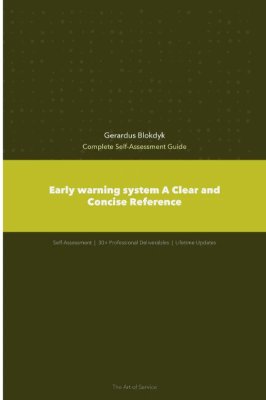 Early warning system A Clear and Concise Reference