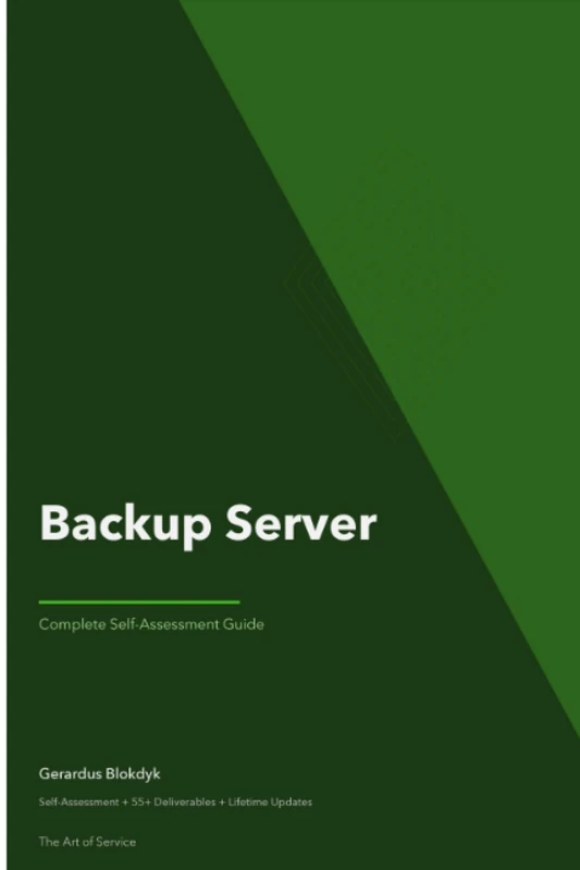 Backup Server Standard Requirements