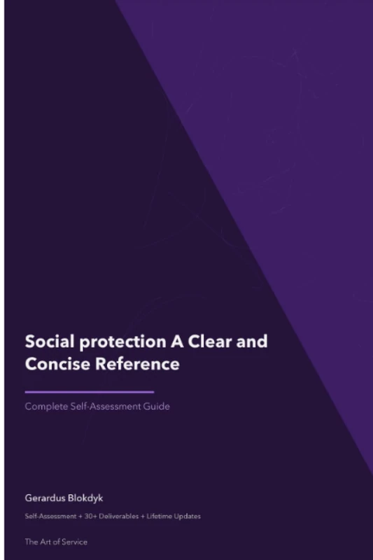 Social protection A Clear and Concise Reference