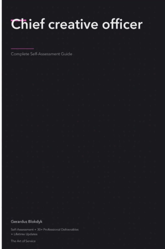 Chief creative officer The Ultimate Step-By-Step Guide