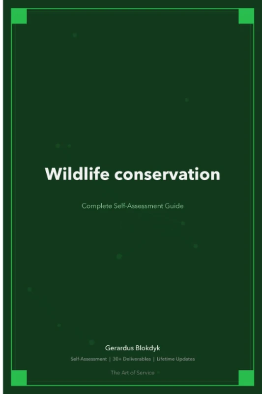 Wildlife conservation Standard Requirements