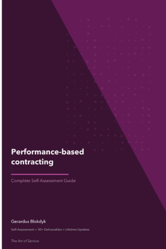 Performance-based contracting Second Edition