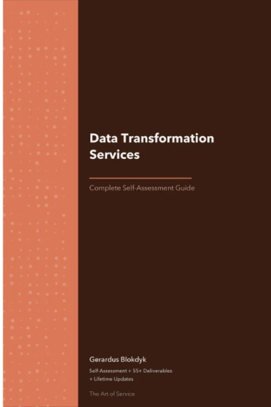 Data Transformation Services Third Edition