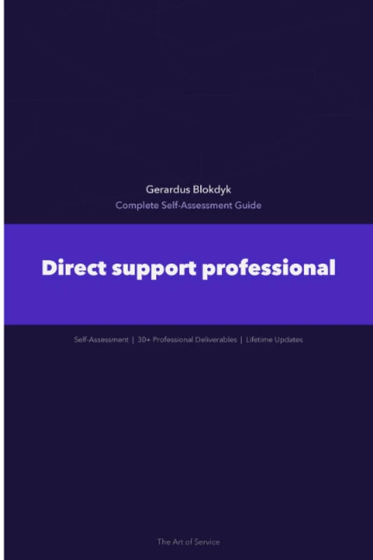 Direct support professional Second Edition