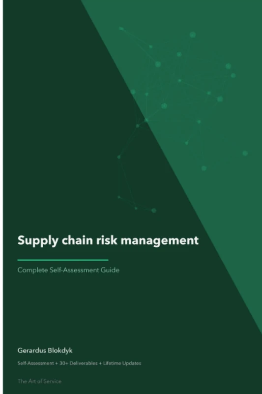 Supply chain risk management Second Edition