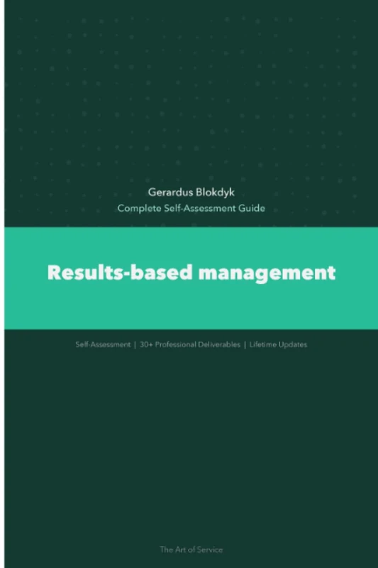 Results-based management A Complete Guide - Image 1