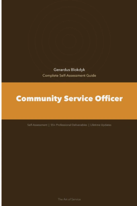 Community Service Officer Third Edition
