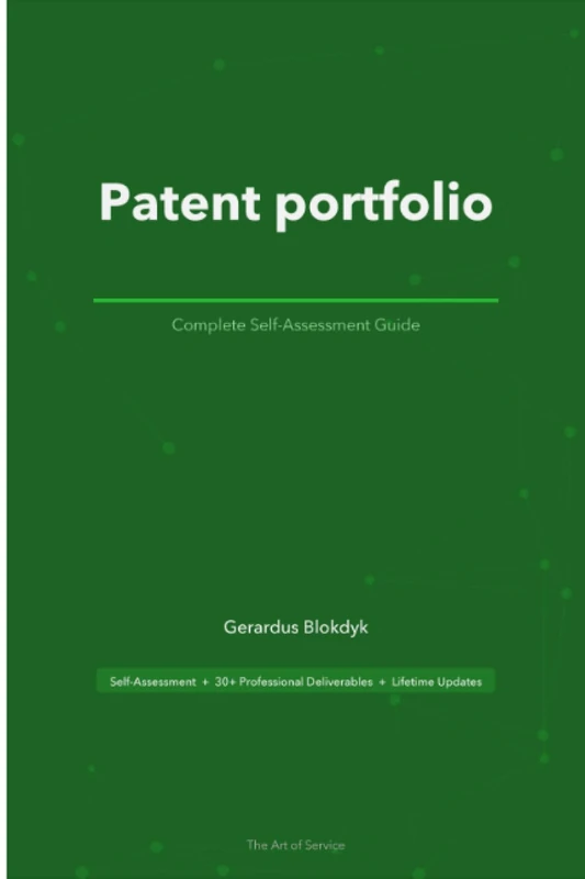 Patent portfolio Second Edition