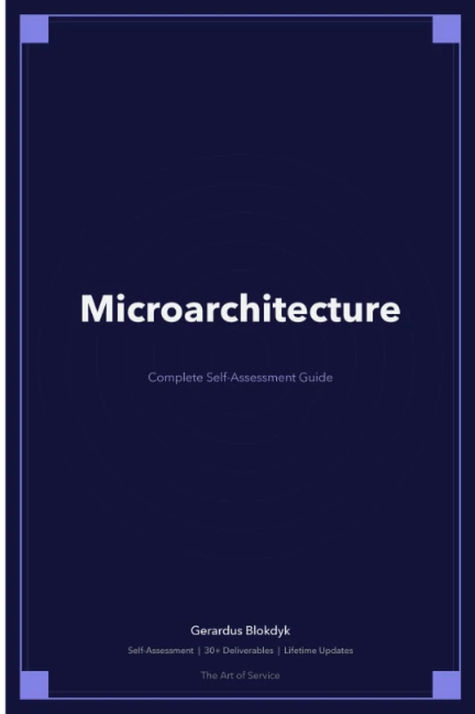 Microarchitecture Third Edition