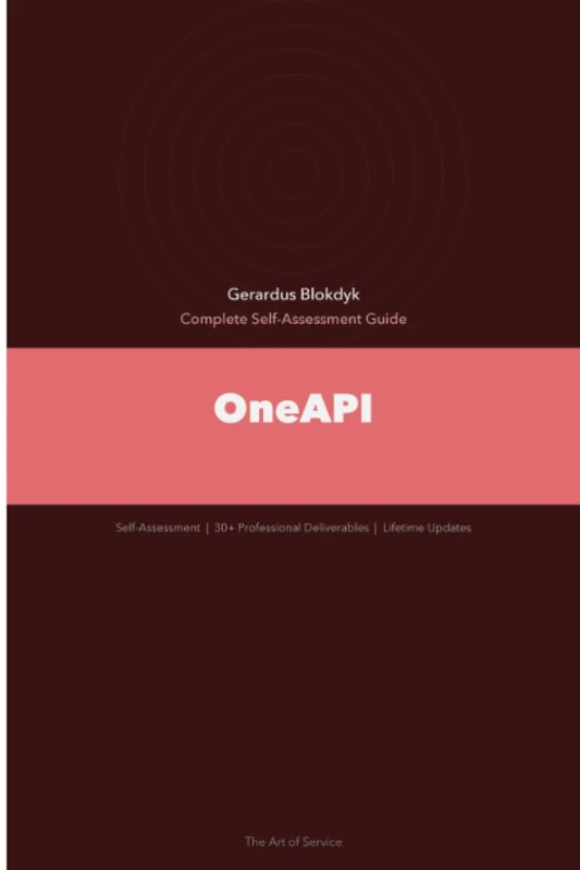 OneAPI The Ultimate Step-By-Step Guide