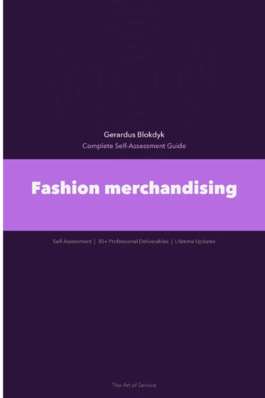Fashion merchandising Standard Requirements