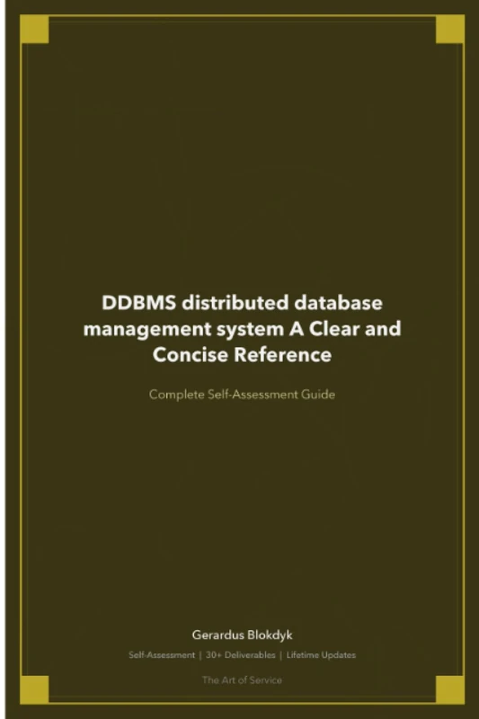 DDBMS distributed database management system A Clear and Concise Reference