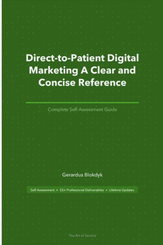 Direct-to-Patient Digital Marketing A Clear and Concise Reference