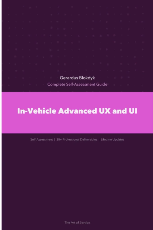 In-Vehicle Advanced UX and UI The Ultimate Step-By-Step Guide