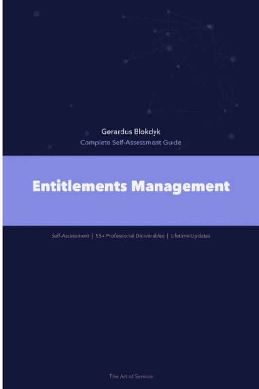 Entitlements Management Standard Requirements