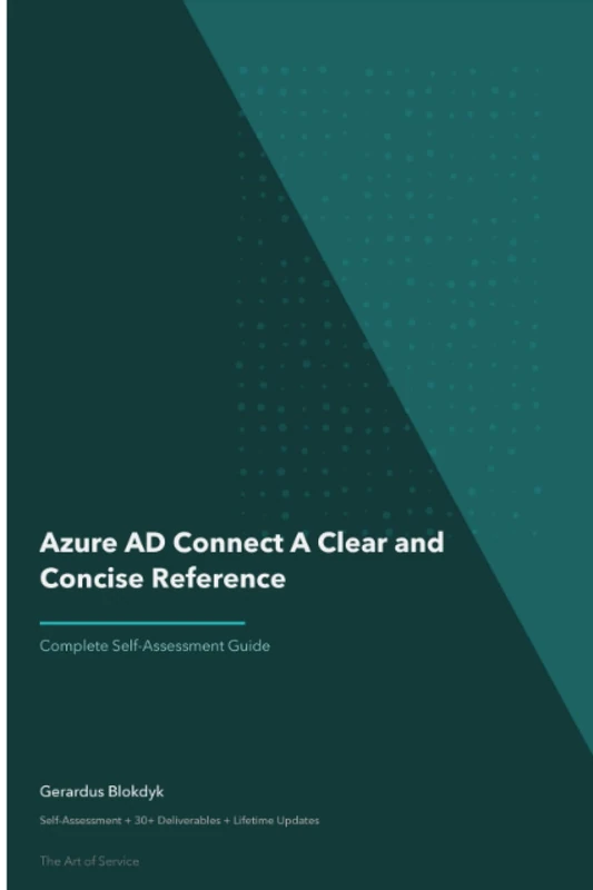 Azure AD Connect A Clear and Concise Reference