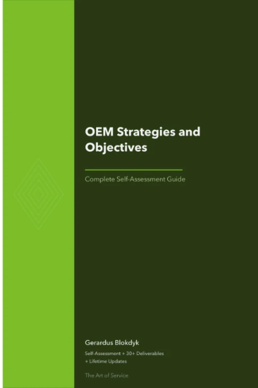 OEM Strategies and Objectives The Ultimate Step-By-Step Guide