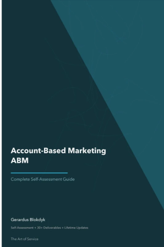 Account-Based Marketing ABM Third Edition