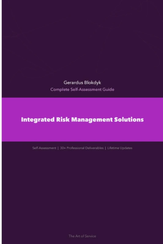 Integrated Risk Management Solutions Third Edition