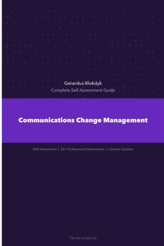 Communications Change Management A Complete Guide