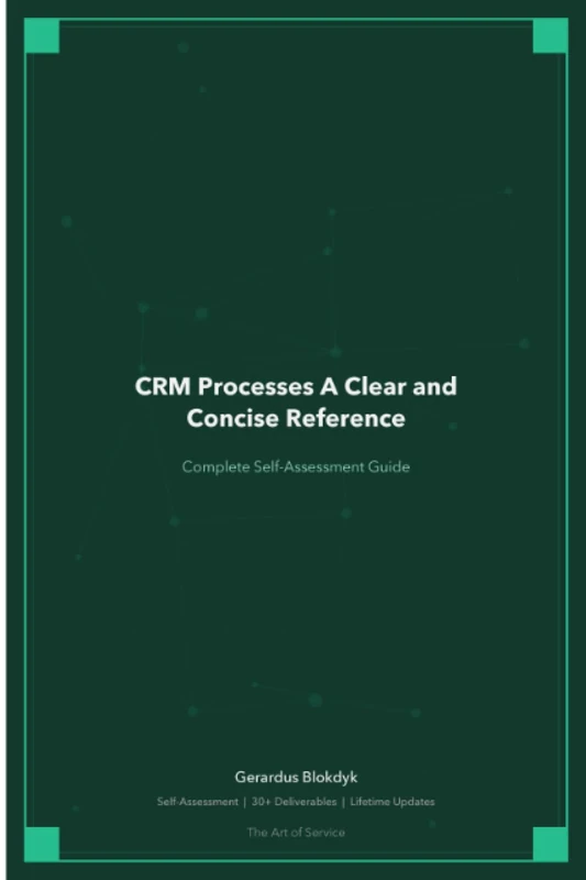 CRM Processes A Clear and Concise Reference