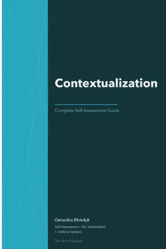 Contextualization Second Edition