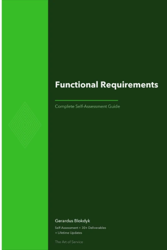 Functional Requirements The Ultimate Step-By-Step Guide