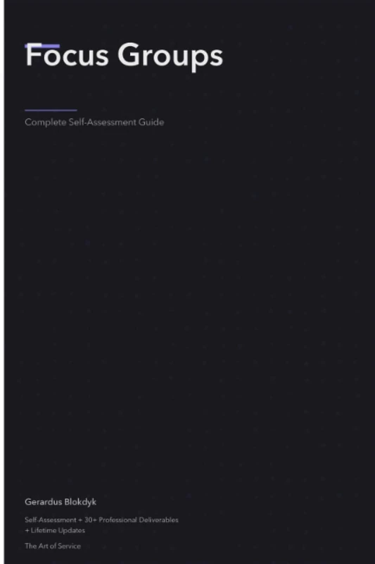 Focus Groups A Complete Guide