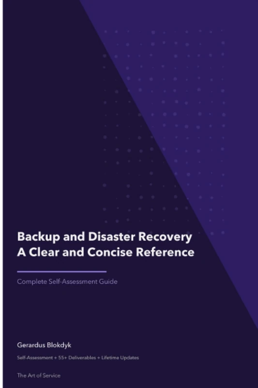 Backup and Disaster Recovery A Clear and Concise Reference